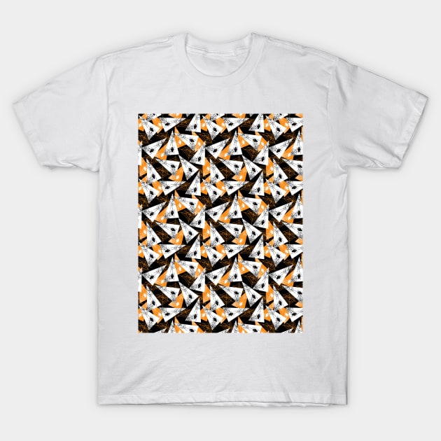Abstract Spider Cobweb Pattern I T-Shirt by FlinArt